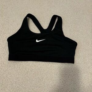 Black Nike bra - kids xl